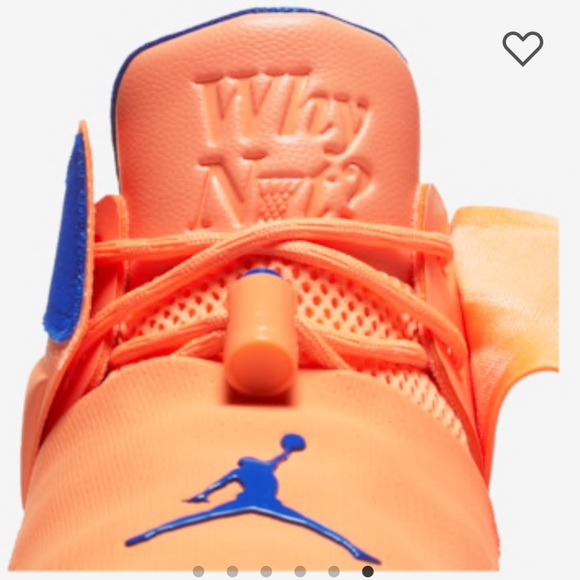 NWOB Jordan Why Not? Zero.1 Hyper Orange 10.5 - Picture 8 of 8